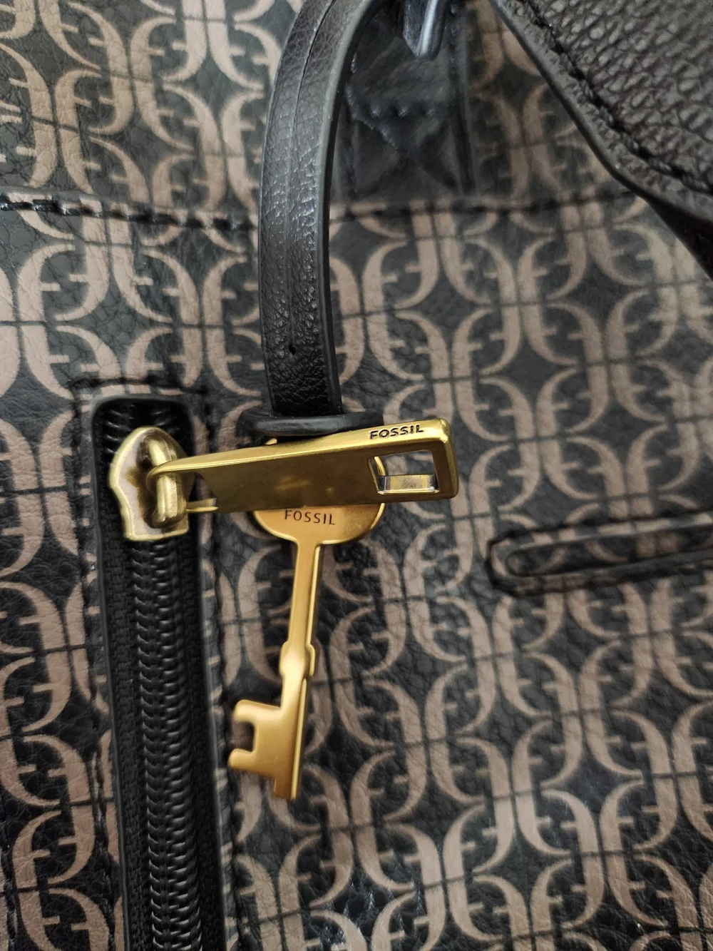 Fossil Elina Convertible Backpack with Floral Accents